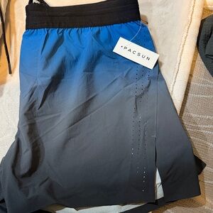 PacSun Gradient Blue and Black Skirt